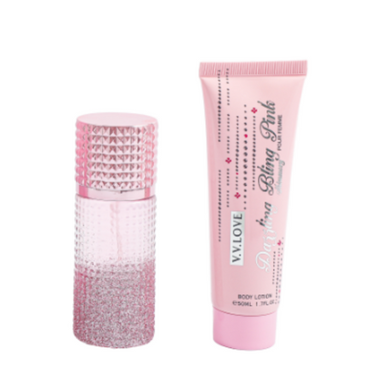 V.V.LOVE La Robe Fatale Rosé Gift Set -  Eau de Parfum and Shower Gel